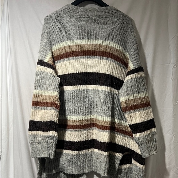 A New Day Multicolor Striped Cardigan - Picture 6 of 8